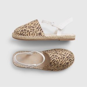 Kids Leopard print Espadrille Sandals